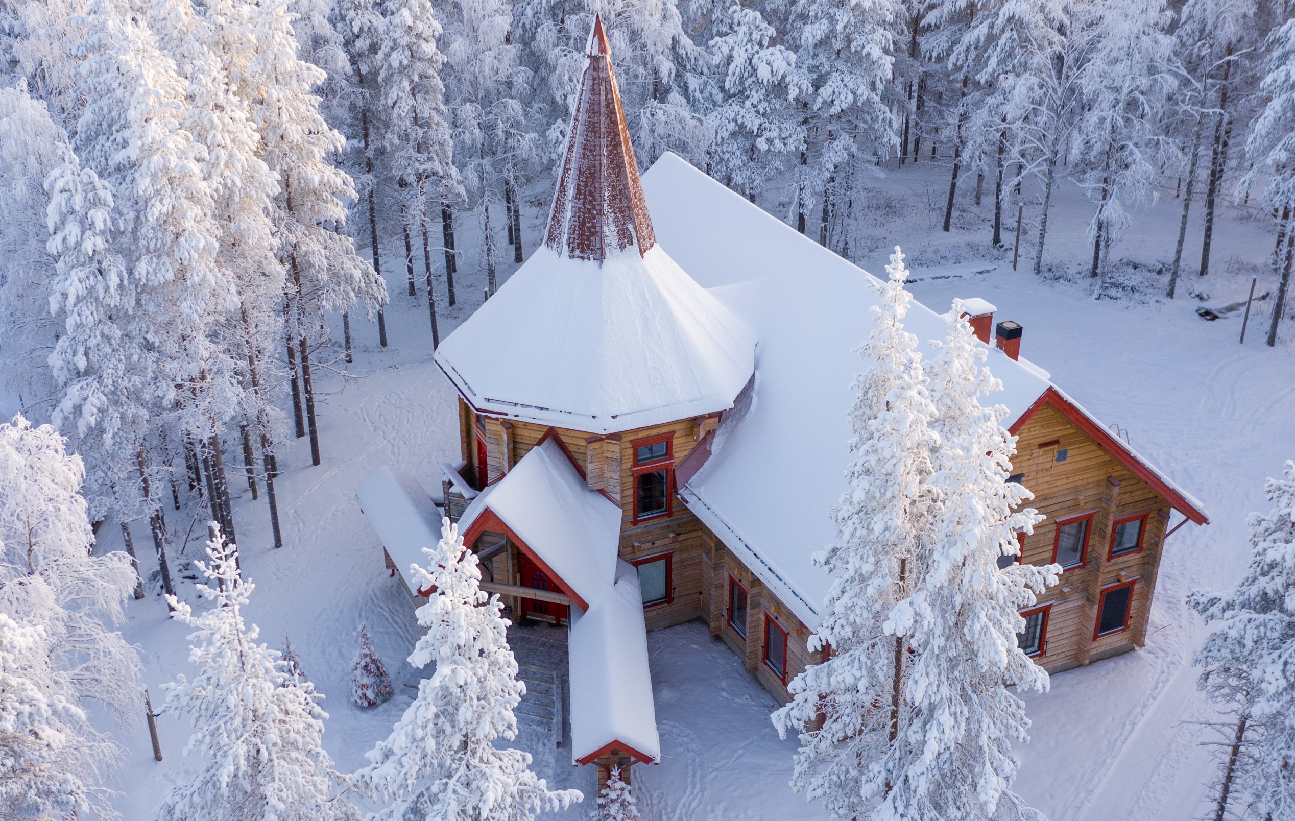 La Maison de la Mère Noël à Rovaniemi en Laponie - Lapland Restaurant